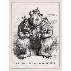 A set of 20 humorous prints of Russian interest and The Crimea, The Russian Empire's war with the French and British Empire's. 1849 - 1888 London 1849 - 1888 