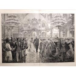 The Imperial Coronation at Moscow.... 19 woodblock engravings 