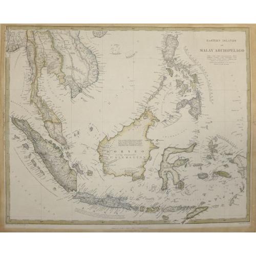 Old map image download for Eastern Islands or Malay Archipelago.