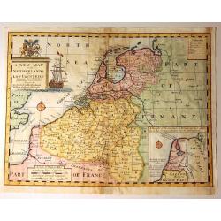 A New Map of the Netherlands or Low Countries.