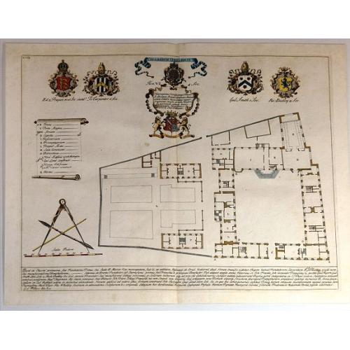 Old map image download for Collegium Orlielence (Oriel College)