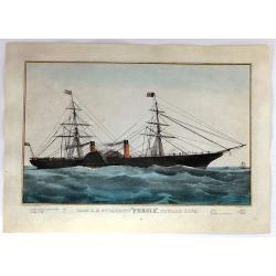 Iron R.M. Steamship “Persia”_ Cunard Line - Currier