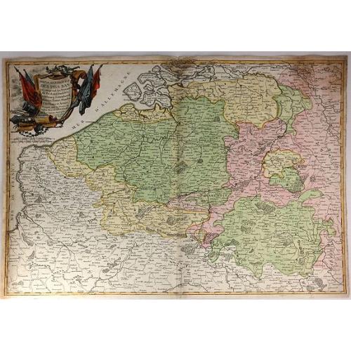 Old map image download for Partie Meridionale Des Pays Bas.