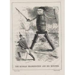 A set of 20 humorous prints from the Russian Empire's war with the French and British Empire's. 