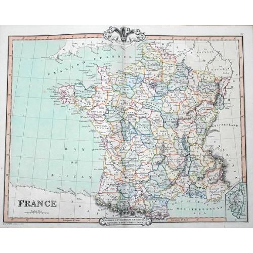 Old map image download for France