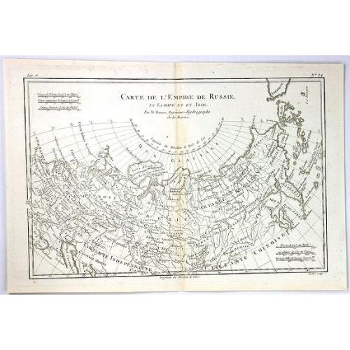 Old map image download for Carte de L'Empire de Russie