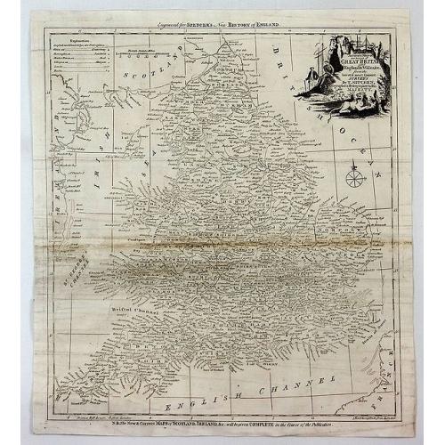 Old map image download for Accurate Map of That District of Great Britain Called England & Wales...