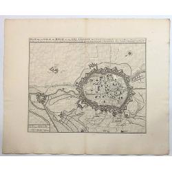 Plan de la Ville de Douay et du Fort D'Escarpe.