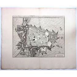 Plan de la Ville et Citadelle de Cambray.