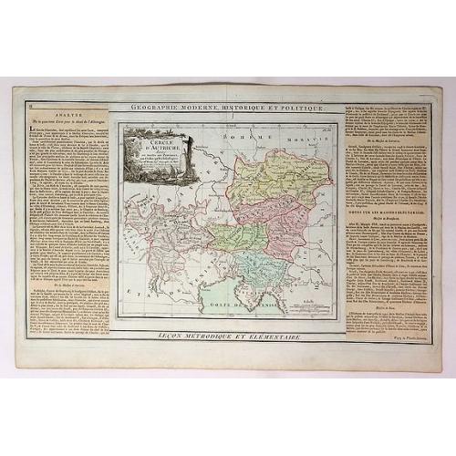 Old map image download for Carte D'Austriche Divisee en Toutes ses Provinces... 