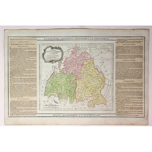 Old map image download for Cercles de Baviere de Franconie et de Souabe...