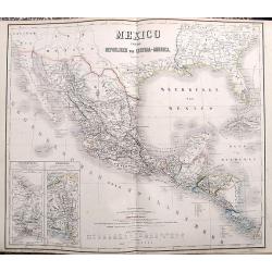 Image download for Mexico und die Republiken von Central-America.