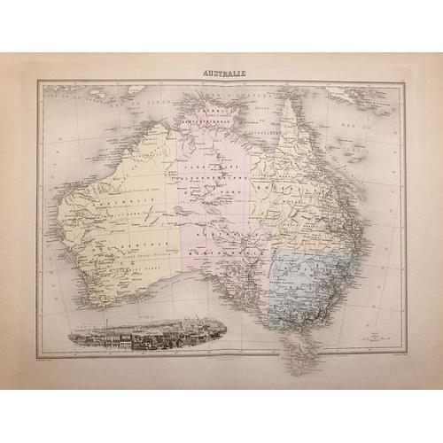 Old map image download for AUSTRALIE