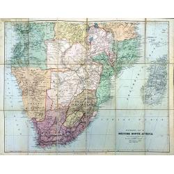 Stanford's Map of British South Africa.