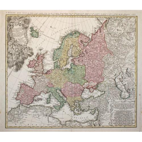 Old map image download for Europa Secundum Legitimas Projectionis Stereographicae Regulas et juxta recentissimas observationes ?