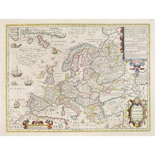 Old map image download for Nova Europae descriptio...