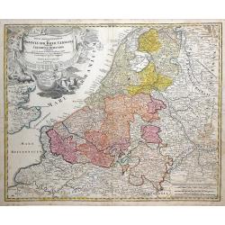 Tabula Generalis Totius Belgii qua Provincia XVII Infer Germania olim fub S.R.I. Circulo Burgundia . . .