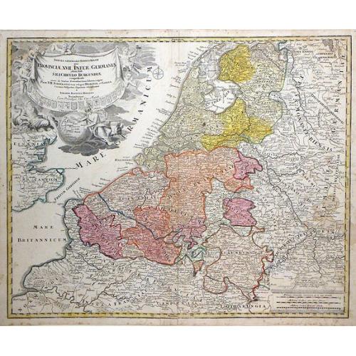 Old map image download for Tabula Generalis Totius Belgii qua Provincia XVII Infer Germania olim fub S.R.I. Circulo Burgundia . . .