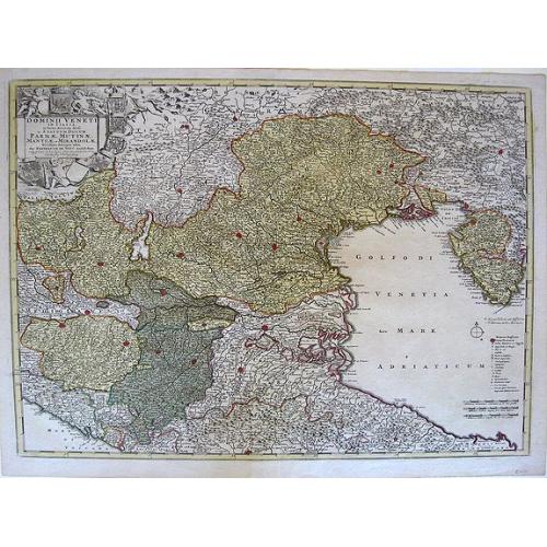 Old map image download for Dominii Veneti in Italia. . .