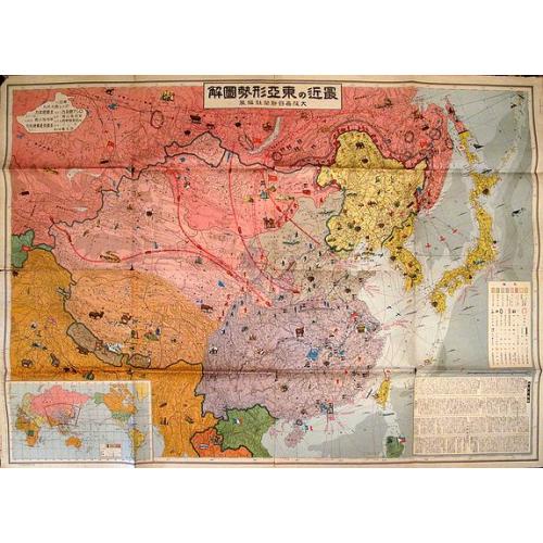 Old map image download for [Map of the Current Situation in East Asia].