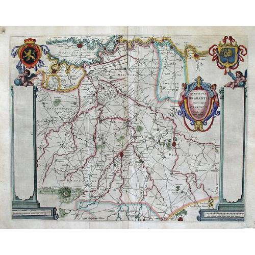 Old map image download for Quarta pars Brabantiae cujus caput Sylvaducis. . .