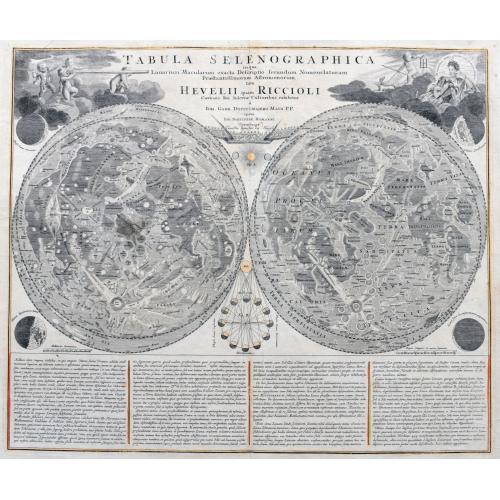 Old map image download for Tabula Selenographica in qua Lunarium. . .