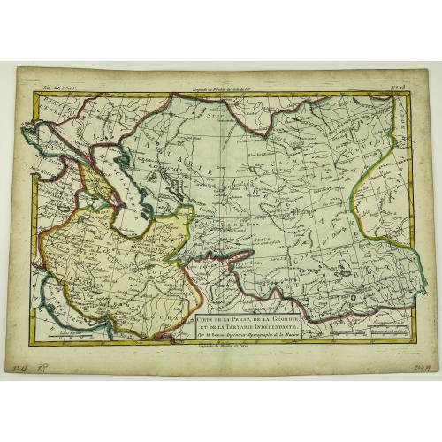 Old map image download for [Lot of 8 maps] Persien -  PERSICI VEL SOPHO RUM REGNI TYPUS.