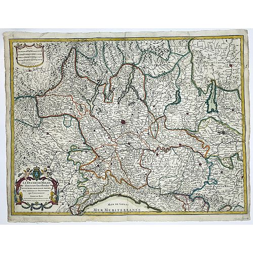 Old map image download for [Lot of 10 maps and prints of ITALY, the Milan States and Italy.