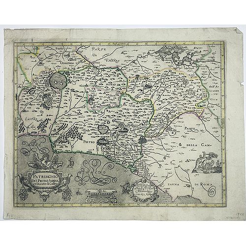 Old map image download for [Lot of 10 maps and prints of ITALY, the Milan States and Italy.