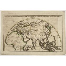 [ Lot of 6 world and thematic maps ] Climats d'Heures et de Mois.