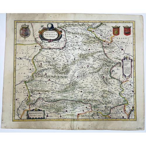 Old map image download for [ Lot of 4 maps] Western Spain with Gibraltar.