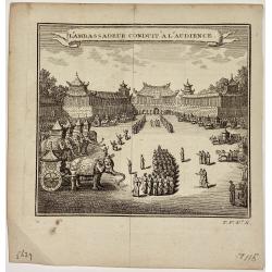 [Lot of 13 prints of the Chinese court] Habillement de l' Empereur dela Chine & des Dames de son Palais aves quel...