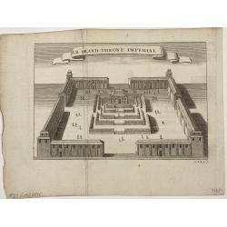 [Lot of 13 prints of the Chinese court] Habillement de l' Empereur dela Chine & des Dames de son Palais aves quel...