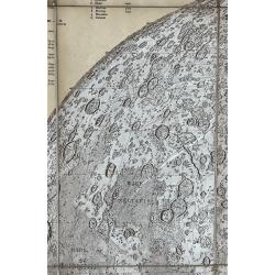 Carte générale de la lune / dressée sous la direction de Camille Flammarion ; par C. M. Gaudibert ; dessinée par Léon Fenet