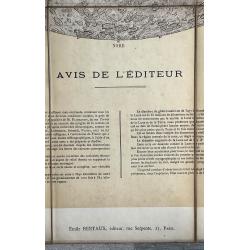 Carte générale de la lune / dressée sous la direction de Camille Flammarion ; par C. M. Gaudibert ; dessinée par Léon Fenet