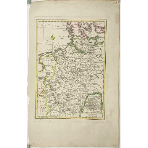 Old map image download for [Lot of 14 maps of Germany] Nova Totius Germaniae Descriptio.