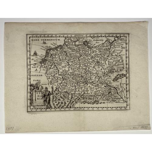 Old map image download for [Lot of 14 maps of Germany] Nova Totius Germaniae Descriptio.