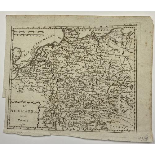 Old map image download for [Lot of 14 maps of Germany] Nova Totius Germaniae Descriptio.