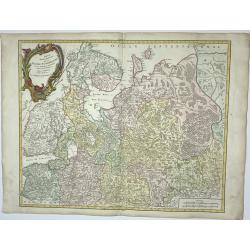 [Lot of 8 maps of European Russia] Partie Septentrionale de la Russie Europeenne ou sont distinguees exactement toutes les Provinces