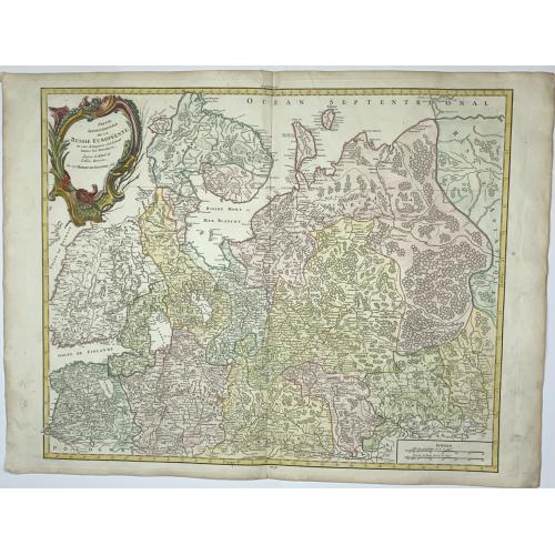 Old map image download for [Lot of 8 maps of European Russia] Partie Septentrionale de la Russie Europeenne ou sont distinguees exactement toutes les Provinces