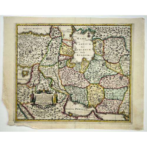 Old map image download for [Lot of 5 maps] PERSIA - Carte la plus nouvelle et plus-exacte du Royaume de Perse