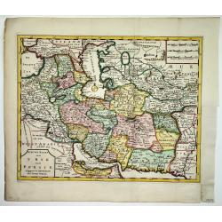 [Lot of 5 maps] PERSIA - Carte la plus nouvelle et plus-exacte du Royaume de Perse